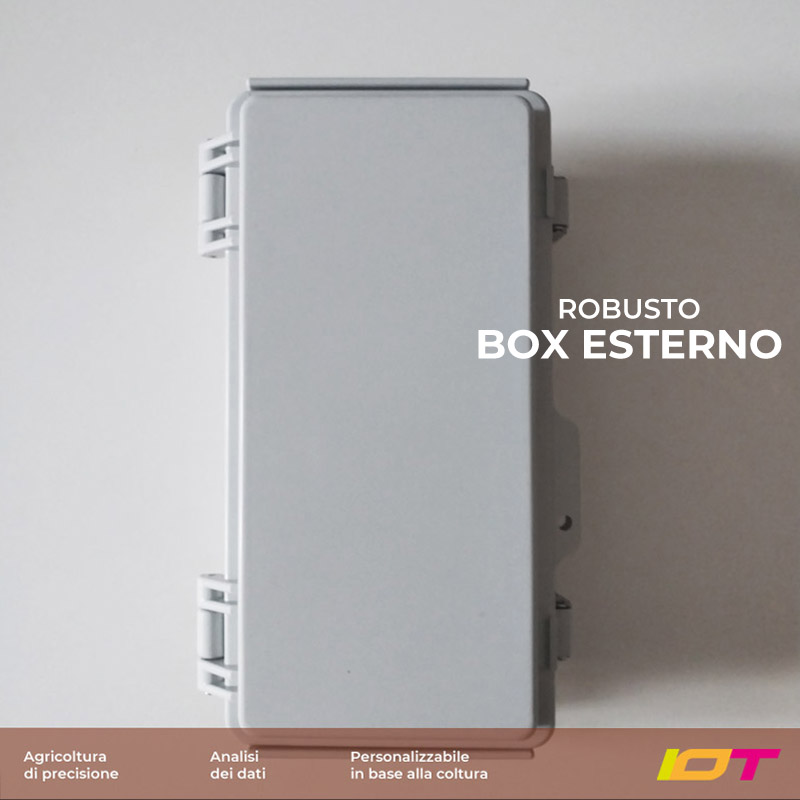 box esterno sensore umidità e temperatura