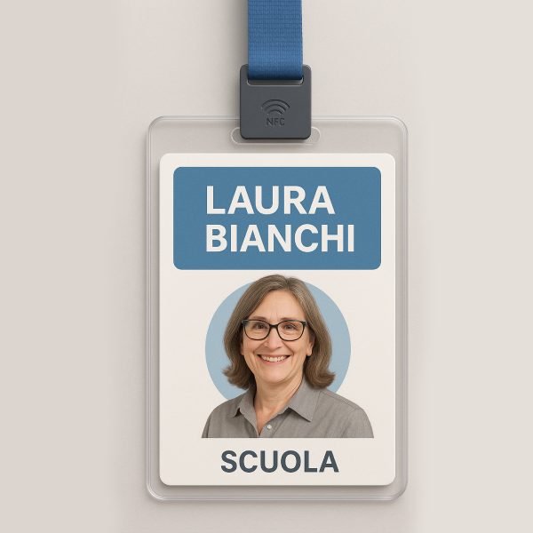 Badge docenti scuola