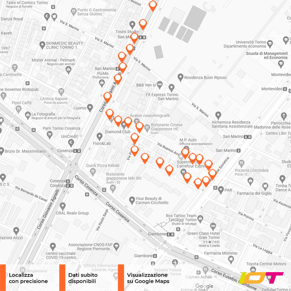 Geo Locator tracking posizione GPS
